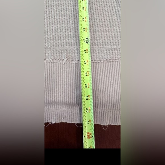 FREE PEOPLE NORTH SHORE THERMAL TOP SIZE MEDIUM - Picture 11 of 12